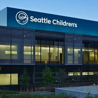 Seattle Children's Center exterior front door