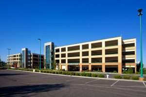 Emerald Queen Casino Parking Garages exterior far view