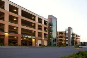 Emerald Queen Casino Parking Garages exterior parking entrance