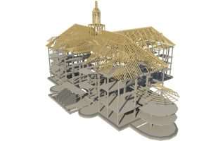 University of Washington Denny Hall Revit model