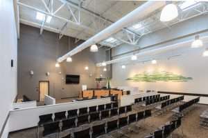 Kirkland Public Safety Building courtroom