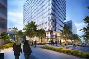 Swedish Medical Center First Hill Campus rendering Block 95 entry