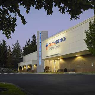 Providence Health Care West Olympia Clinic exterior night