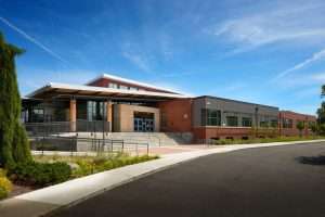 La Conner Middle School exterior front 