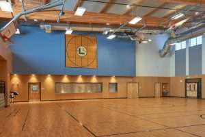 La Conner Middle School gymnasium