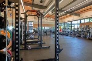 La Conner Middle School workout room