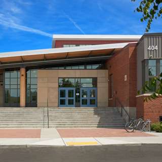 La Conner Middle School exterior front entrance