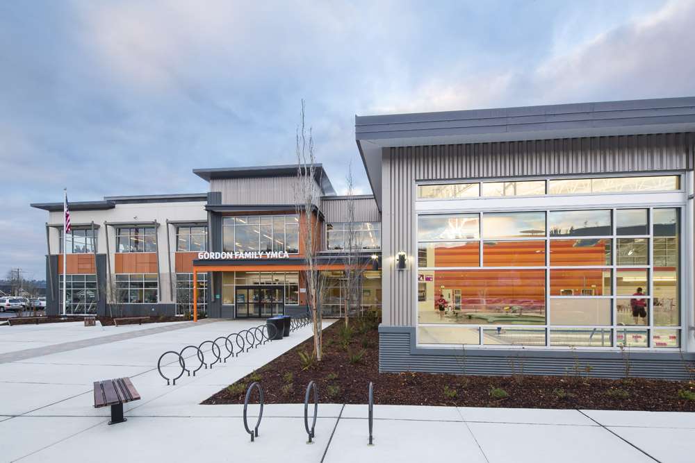 Gordon Family YMCA, Sumner, WA Gordon Family YMCA exterior, Sumner, WA