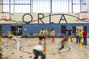 Olympia Regional Learning Academy gymnasium