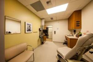 Franciscan Medical Pavilion Highline examination room
