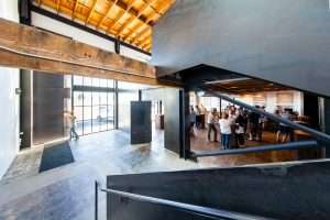 Charles Smith Wines Jet City interior with guests at bar