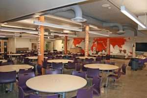 McCarver Elementary School lunch room