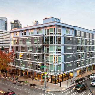 Three20 Apartments exterior street corner, Seattle, WA