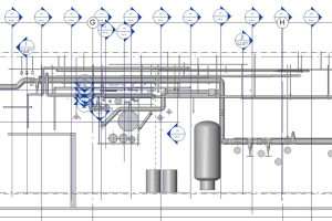 MultiCare Central Utility Plant structural detail drawing