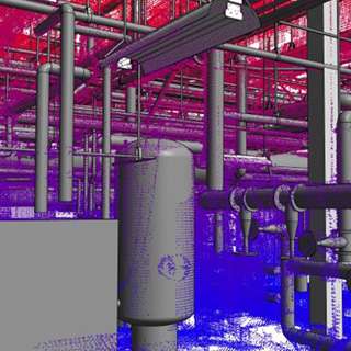 MultiCare Central Utility Plant Laser Scan