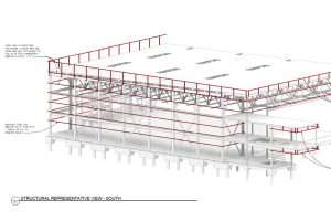 Northwest Airplane Hangar BIM model