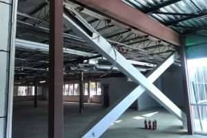South Sound Behavioral Hospital braced frames, Lacey, WA