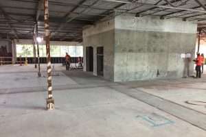 South Sound Behavioral Hospital Reuse foundation construction, Lacey, WA