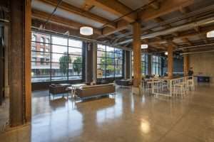 University of Tacoma Paper & Stationary interior seating area