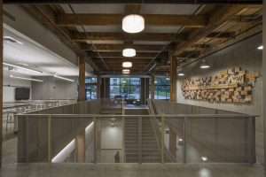 University of Tacoma Paper & Stationary interior stairway