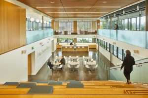 Northwest Kidney Center Burien Headquarters interior seating area