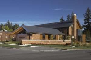University of Puget Sound Welcome Center exterior veiw