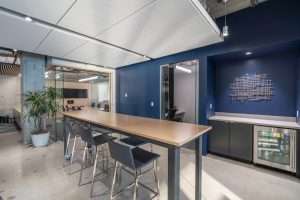PCS Structural Solutions Seattle Office lobby work table