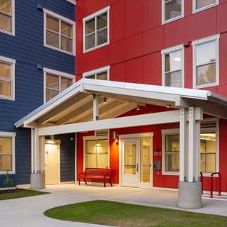 Tacoma Housing Authority Arlington Drive exterior entrance