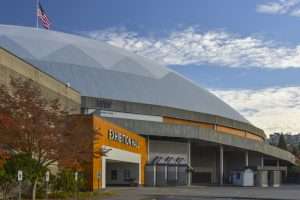 Tacoma Dome Sports and Convention Center Exhibition Hall entrance
