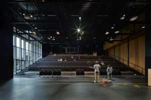 Bainbridge Island High School theater stage
