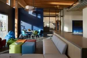 Birney Elementary School interior sitting area, Tacoma, WA