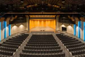 Bonney Lake High School Performing Arts Center interior stage, Bonney Lake, WA