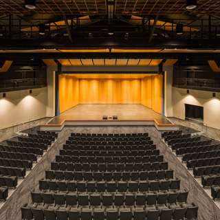 Bonney Lake High School Performing Arts Center interior stage, Bonney Lake, WA