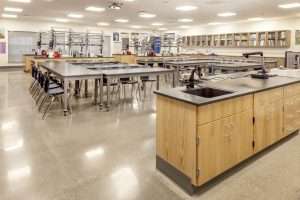 Hillsboro High School Renovation science lab, Hillsboro, Oregon