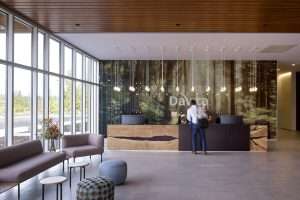 DaVita Corporate Office reception lobby, Federal Way, WA