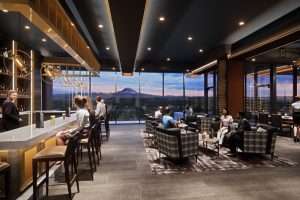 Muckleshoot Casino Resort interior bar, Auburn, WA