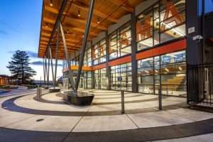 Kalama Middle School exterior entrance