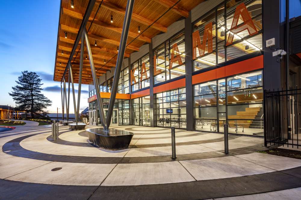 Kalama Middle School, Kalama, WA Kalama Middle School exterior entrance