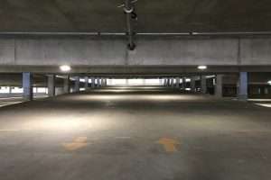 Valley Medical Center Parking Garage upper ramp