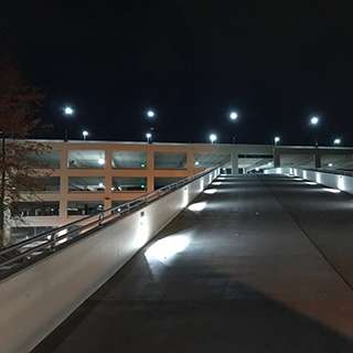Valley Medical Center Parking Garage upper ramp