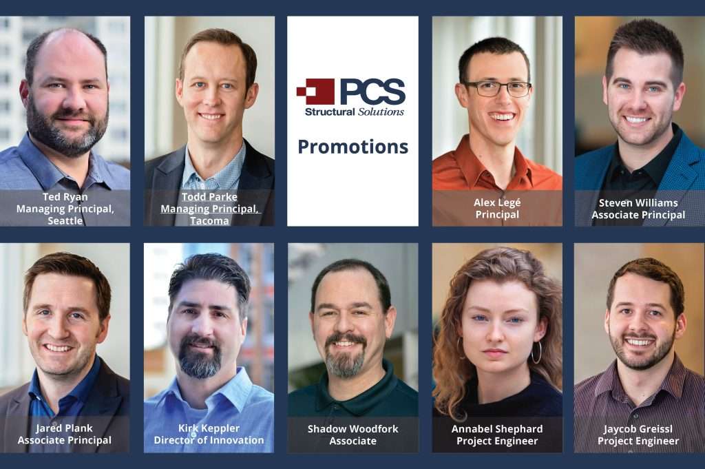 PCS Announces 9 Promotions in Seattle, Tacoma and Portland