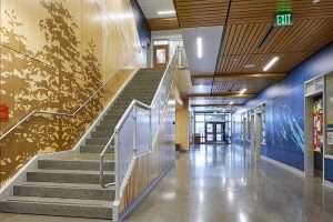Yelm Middle School Music Stairway, Yelm, WA