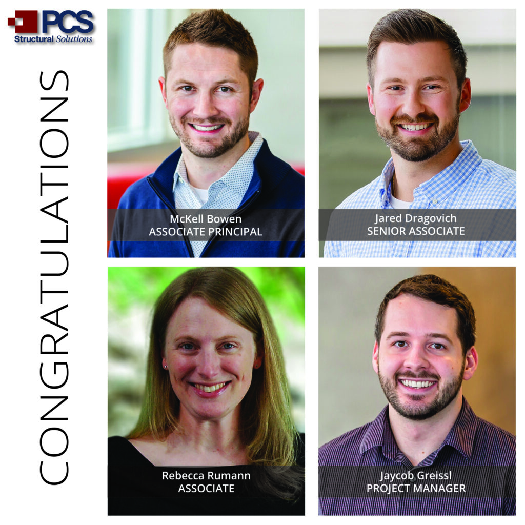PCS promotes McKell Bowen, Jared Dragovich, Rebecca Rumann, and Jaycob Greissl